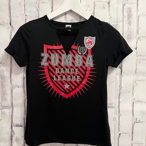 Zumba Dance League V cut out top